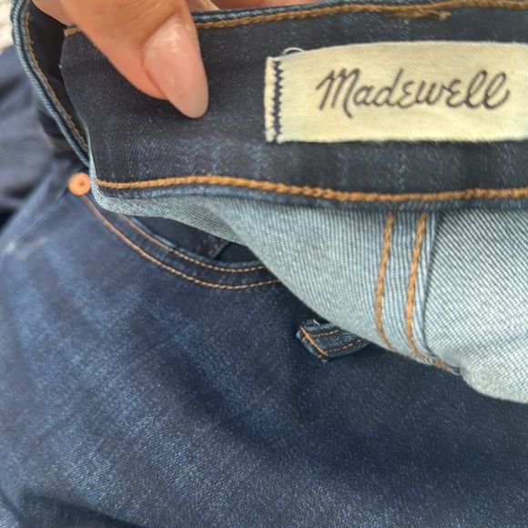 Blue High Rise Skinny Jeans Madewell - Picture 10 of 10